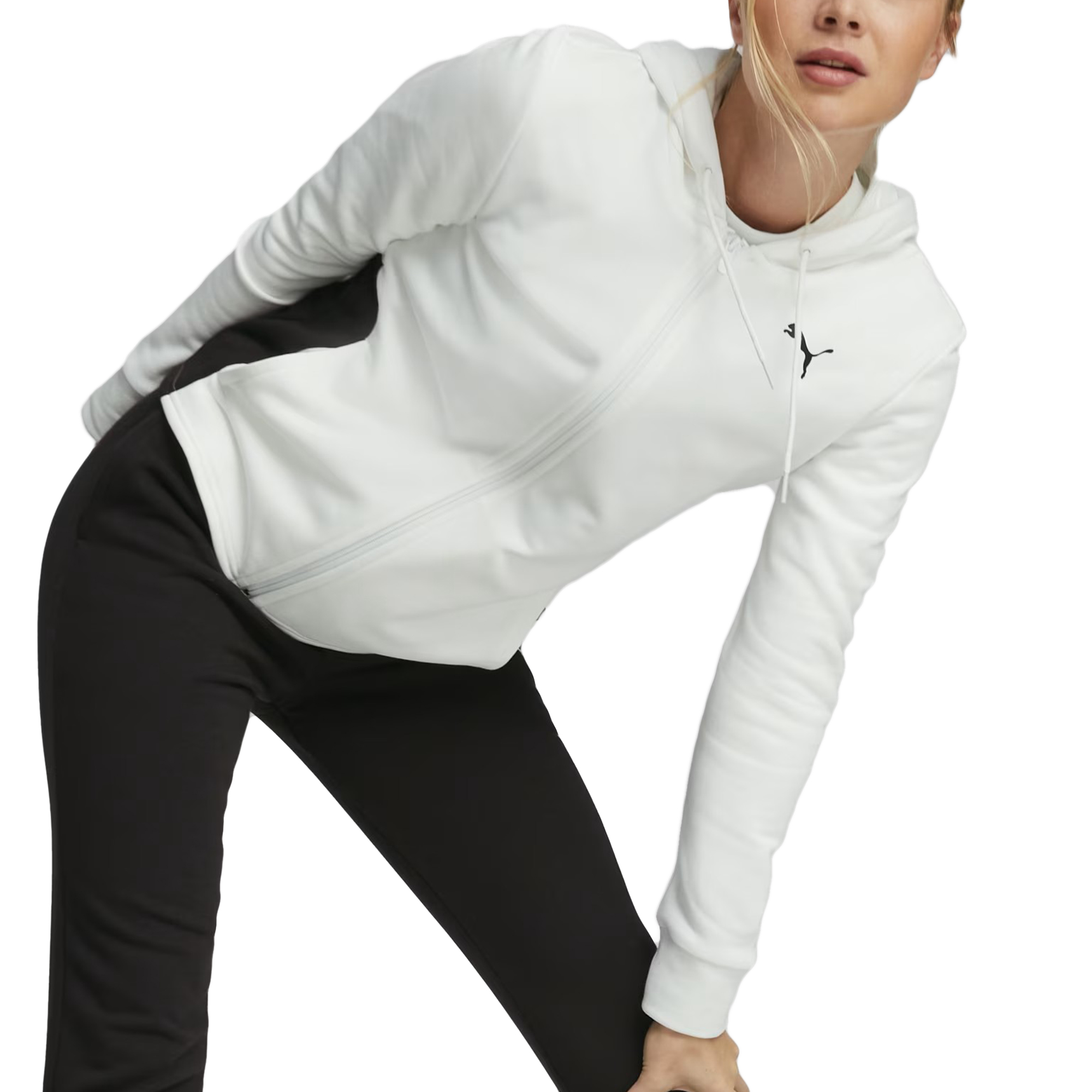 Puma Tuta da Donna Classic Bianca Taglia XS Cod 673699-02