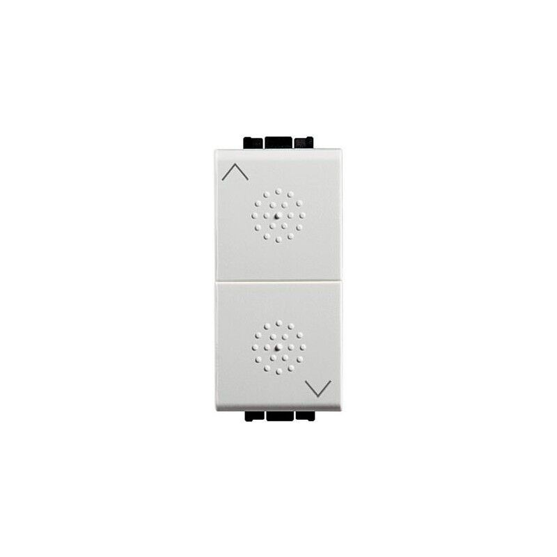 Pulsante Doppio 10a No Interbloccato Light