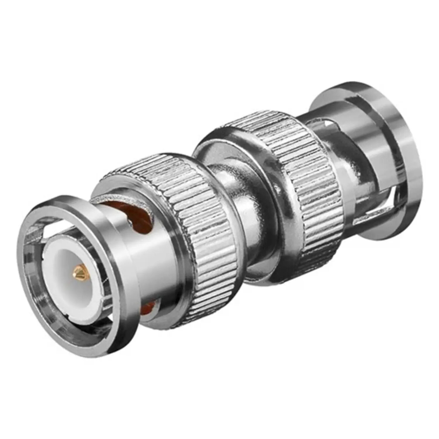 spina bnc 50 ohm giunto con perno dorato spina-spina
