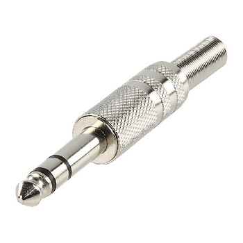 JACK STEREO DA 6,3MM METALLO -  - Valueline