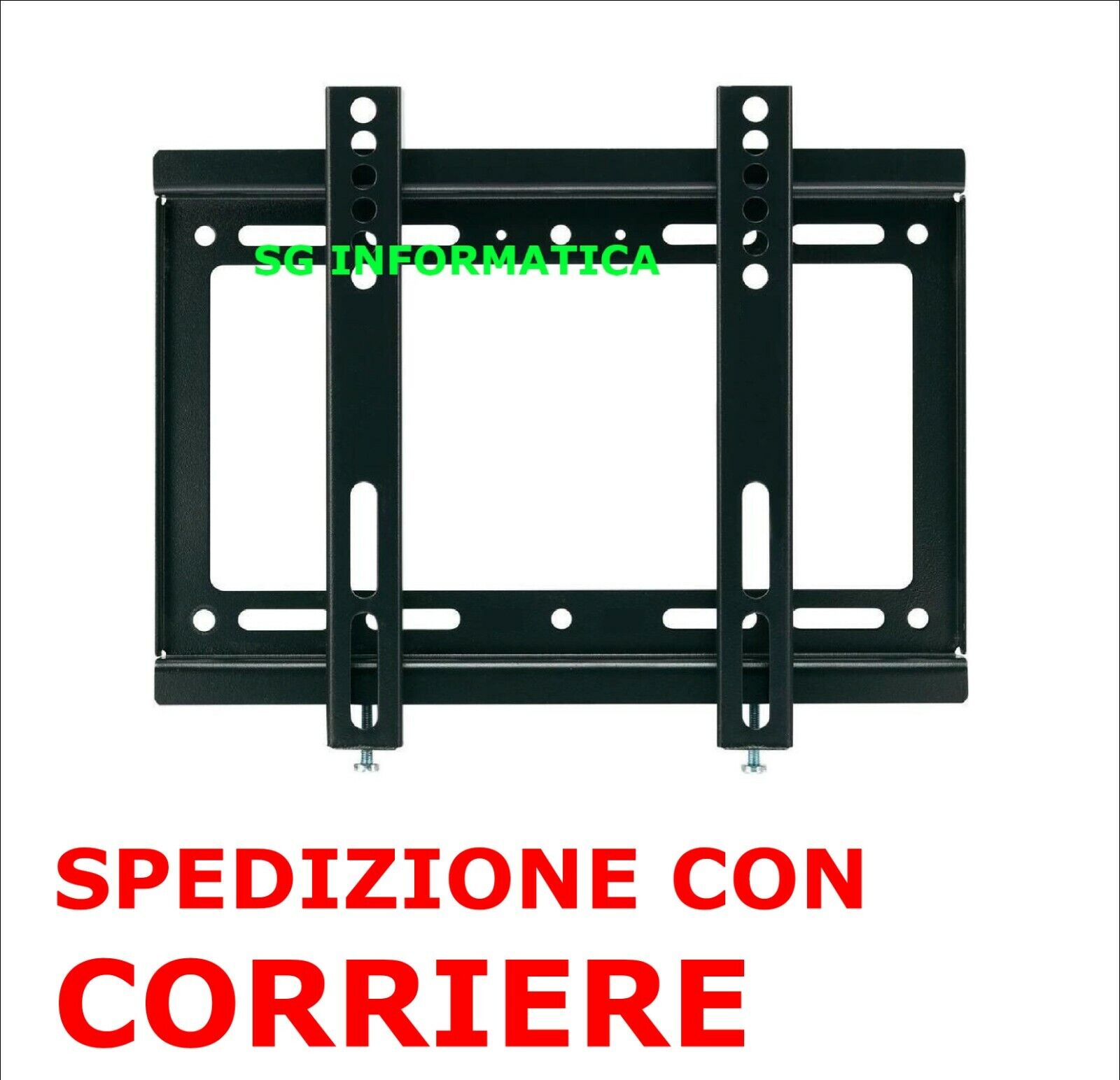 STAFFA PORTA TV MONITOR DA 14" A 42" POLLICI SUPPORTO PARETE 24 32 39 40