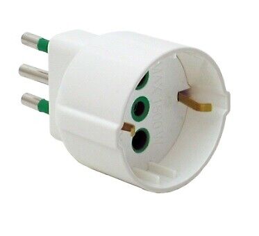 Adattatore Fanton Spina 10+T  Presa Schuko Fanton art. 82120