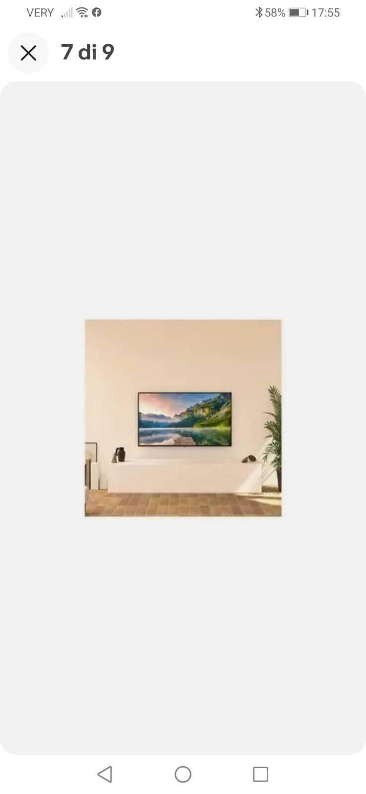TV Panasonic 65JX800E 65 " Ultra HD 4K Smart HDR Android TV