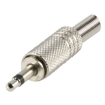 Jack 3,5mm Mono da Saldare con corpo in Metallo -  - Valueline