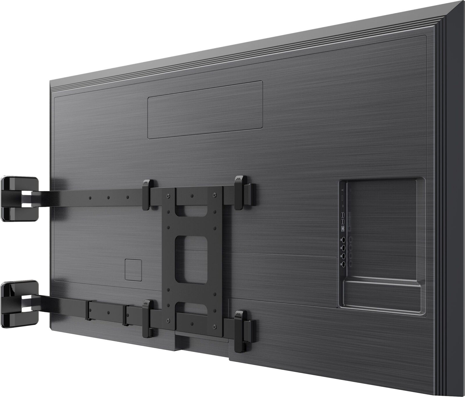 Meliconi Supporto TV Fissaggio a Muro con rotazione fino a 90° per TV 55" - 82"