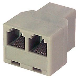 ADATTATORE RJ11  FEMMINA A 2 RJ11 FEMMINA -  - vario