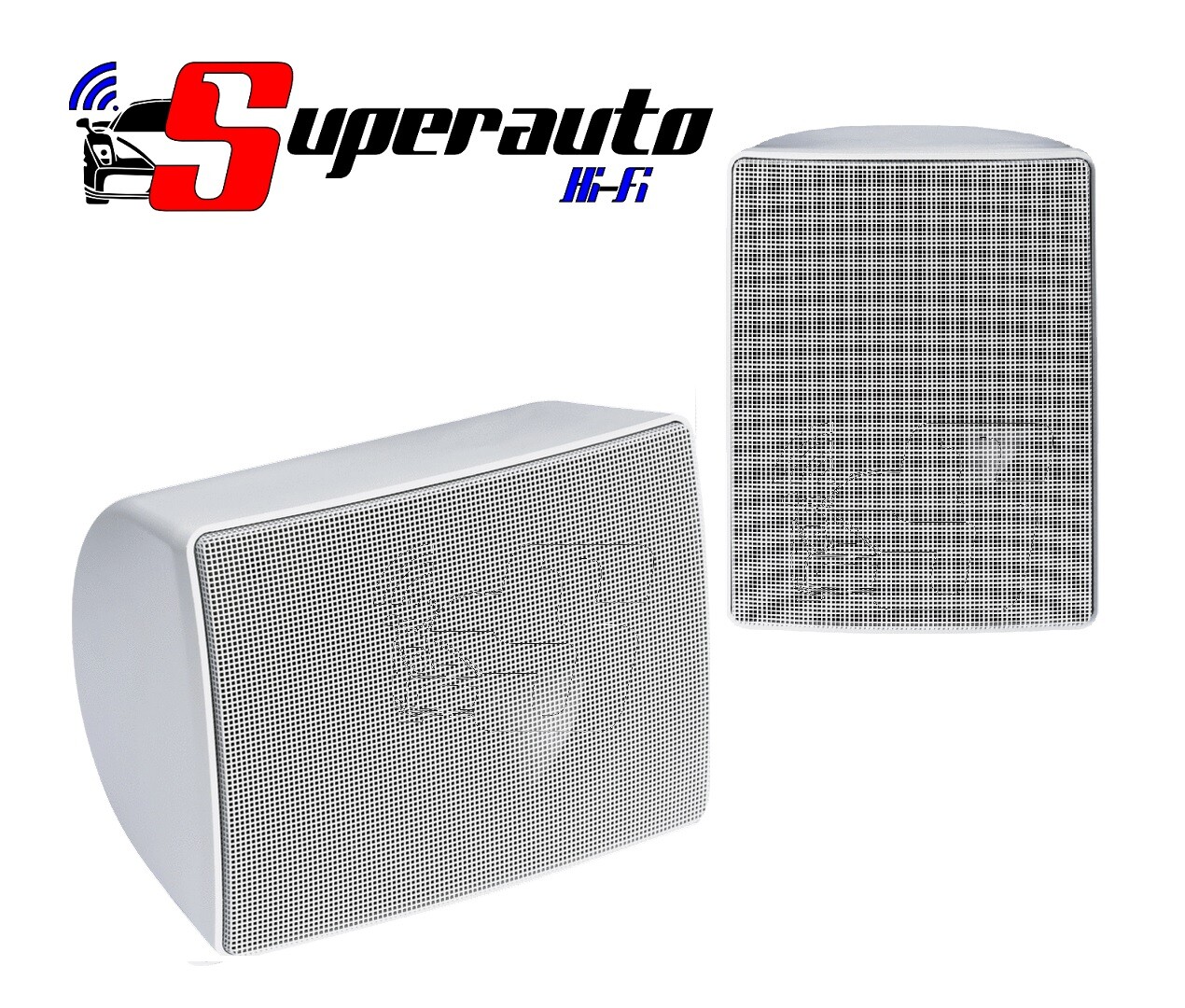 INDIANA LINE LUNA BIANCA Diffusori Altoparlanti 2 vie casse parete home ghiaccio
