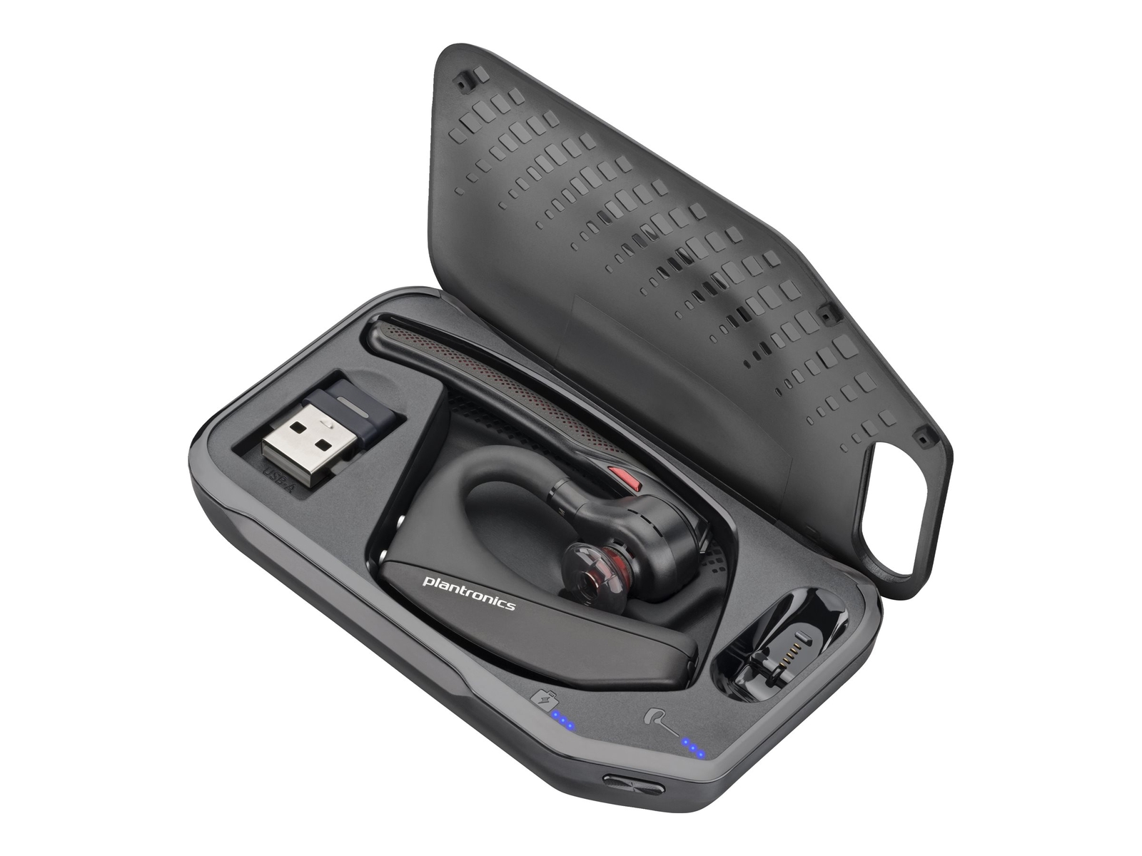 HP Poly Bluetooth Headset Voyager 5200 ohne Ladeetui Cuffia 80S12AA