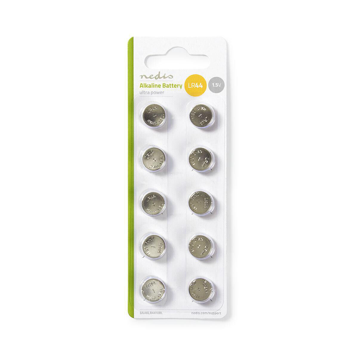 Batteria alcalina LR44 1.50 V | LR154 / LR44 Blister 10 pezzi