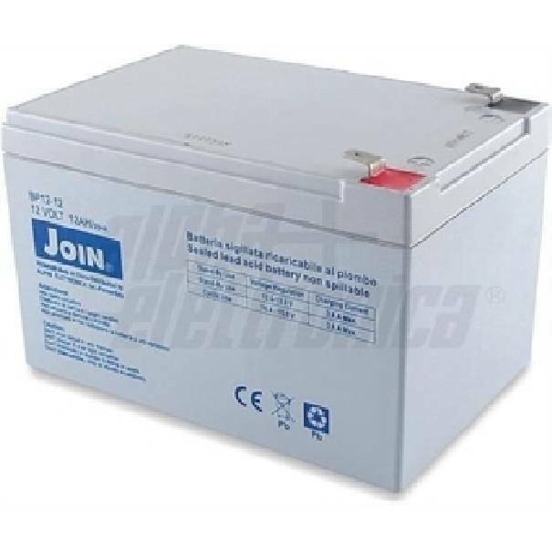 ALPHA ELETTRONICA BATTERIA AL PIOMBO AGM 12V 12AH FASTON 6.3MM BP12-12