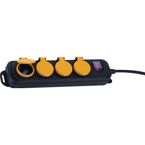 KARMA CC 9574 - Multipresa waterproof 4posti spina Schuko