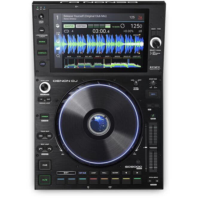 Denon DJ SC 6000 PRIME Media Player Dual Layer WiFi Usb Sd Card Professionale