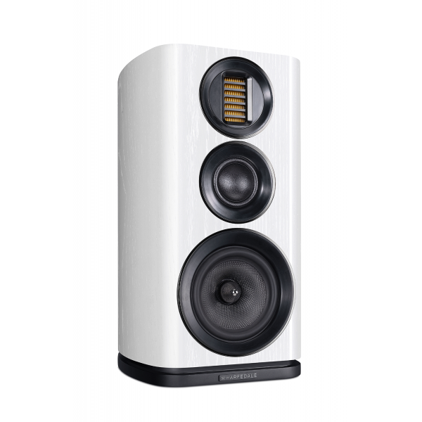 WHARFEDALE EVO 4.2 BIANCHE COPPIA DI CASSE ACUSTICHE DA SCAFFALE /STAND NUOVE