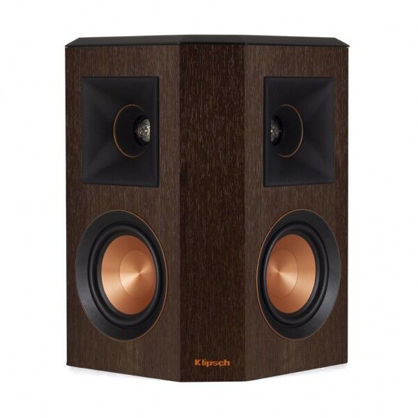 KLIPSCH RP-402S WALNUT COPPIA DIFFUSORI SURROUND NUOVI GARANZIA UFFICIALE