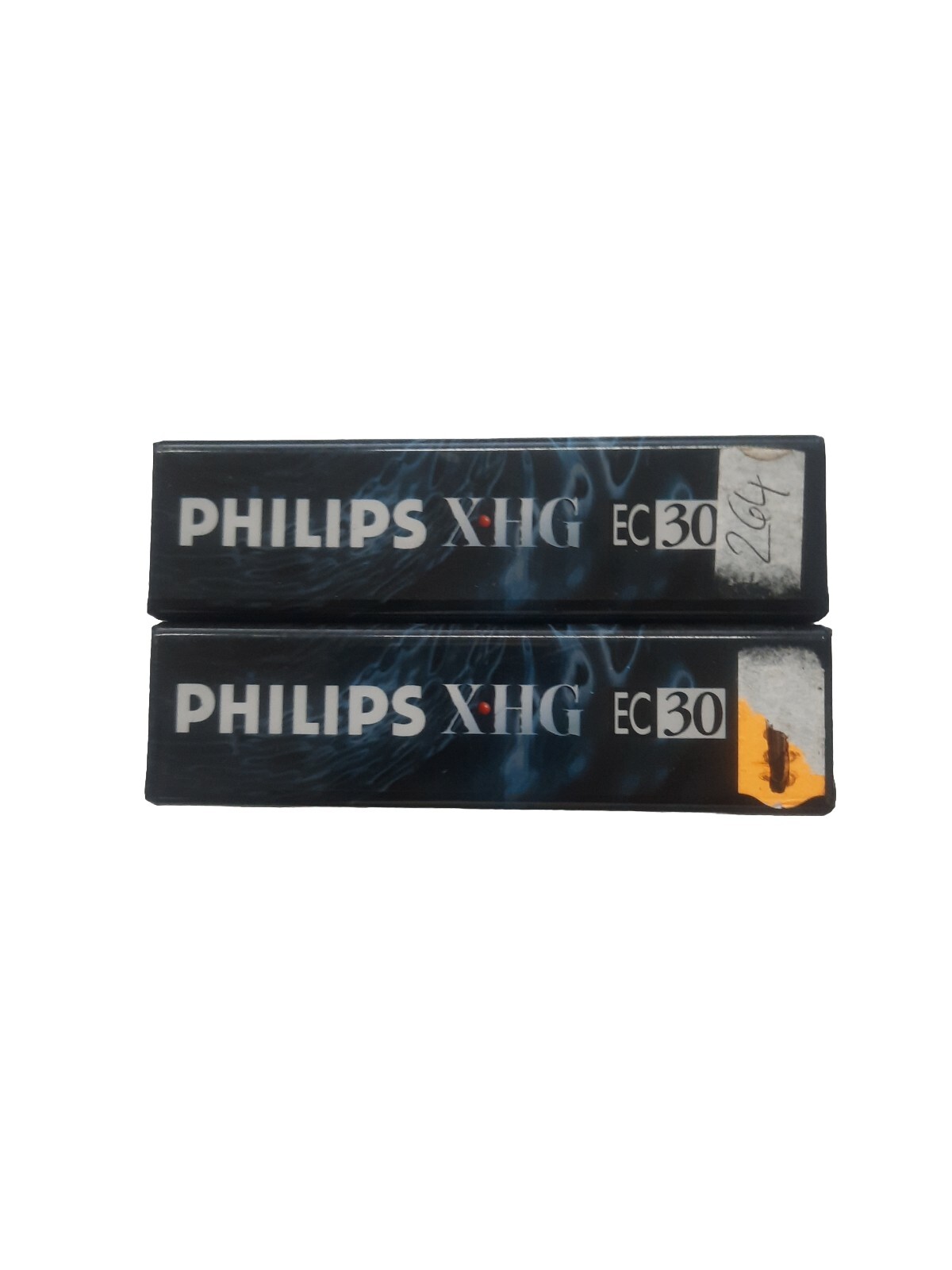 2 Videocassette mini  30 minuti PHILIPS VHS X HG  EC30