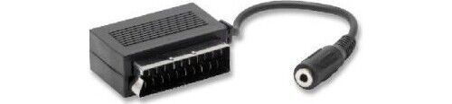 Nuova Video Suono Scart-3.5mm M-F 3.5 mm Nero 46327