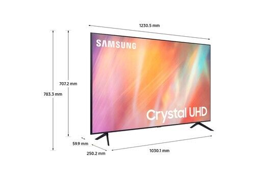 Samsung UE55AU7170U 55" 4K UHD Smart TV - Titan Gray