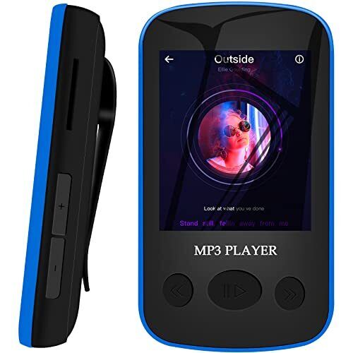 Lettore MP3 sportivo leggero da 32 GB - Mini lettore musicale indossabile (B1e)