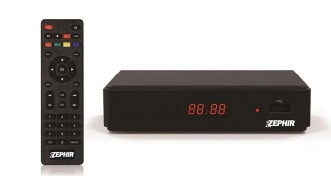 Decoder Zephir T2 HEVC HDMI USB - digitale terrestre - ZDVBT2
