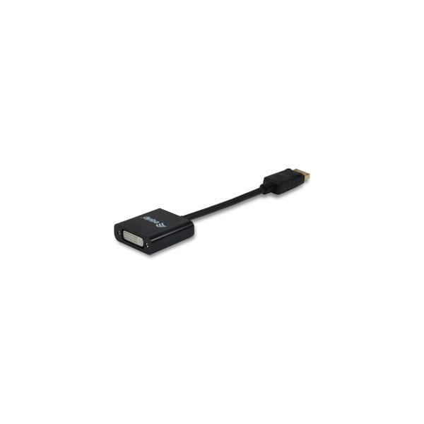 Equip 133431 cavo e adattatore video 0,2 m DisplayPort DVI Nero
