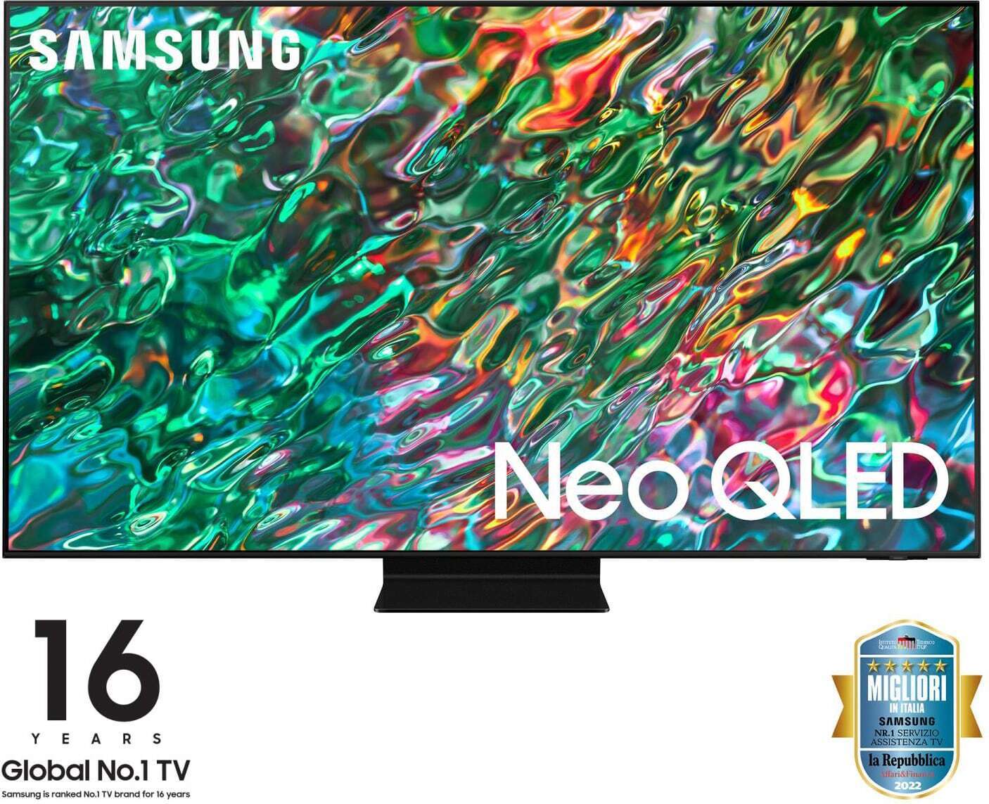 Samsung Smart TV 75 Pollici 4K Ultra HD QLED Tizen Dolby Digital QE75QN90BATXZT