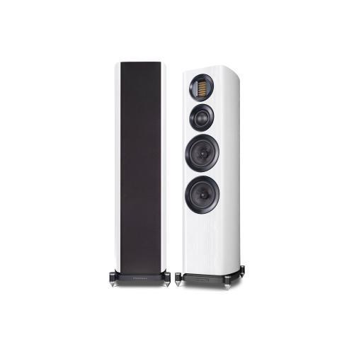Wharfedale EVO 4.3 Coppia diffusori da pavimento 3 vie bass-reflex 200W-BIANCO