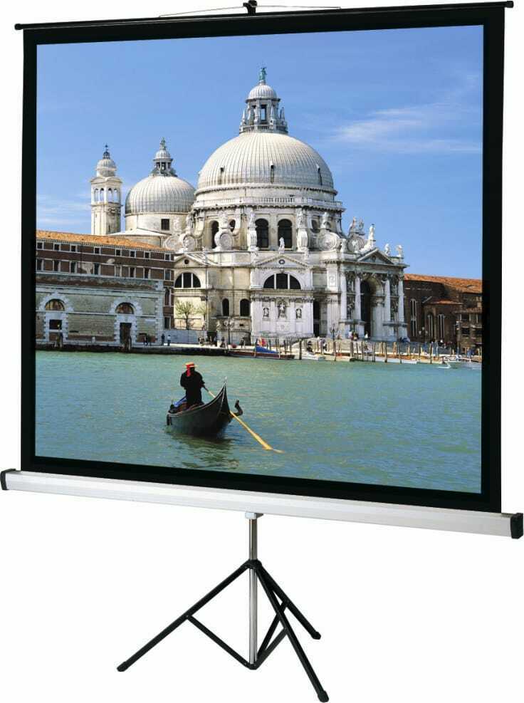 Sopar Telo per Videoproiettore Manuale a cavalletto 107" 240 x 200 cm Quadrato -