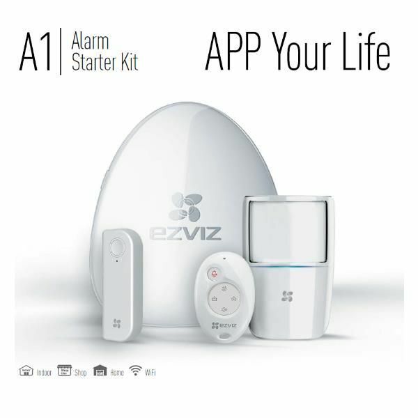 EZVIZ A1 Alarm Starter Kit Smart Home BS-113A Allarme Antifurto Casa Sicurezza