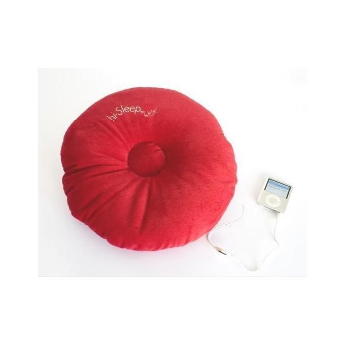 Hi-Sleep Cuscino Musicale Con Speaker Incorporato E Jack 3.5 Red Hi-Sleep-Rd