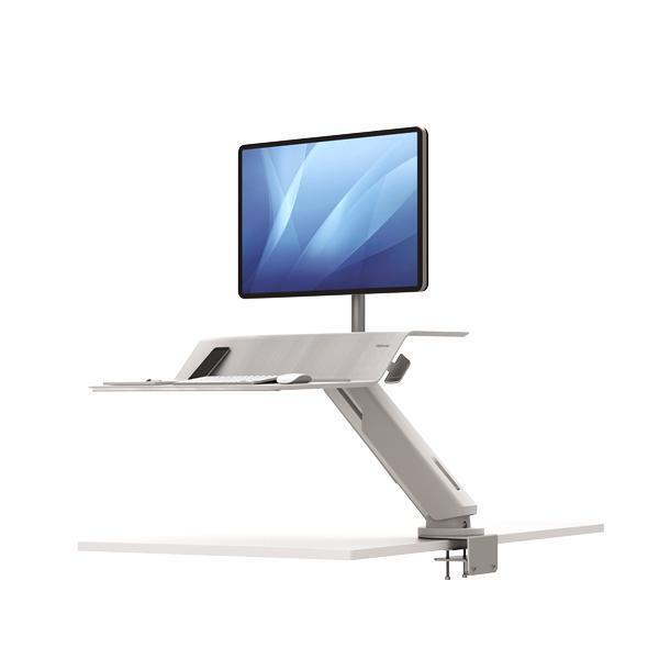 Fellowes Lotus RT (Fellowes 8081701 Lotus RT Single Sit-Stand Workstation White)