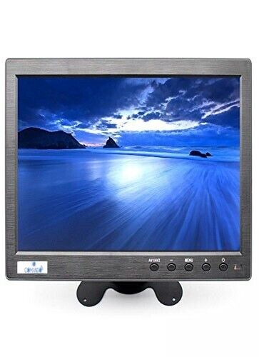 MONITOR a colori da 10,1 pollici IOCOMANDO, TFT LCD Full HD 1024 x 600 BNC/AVI/V