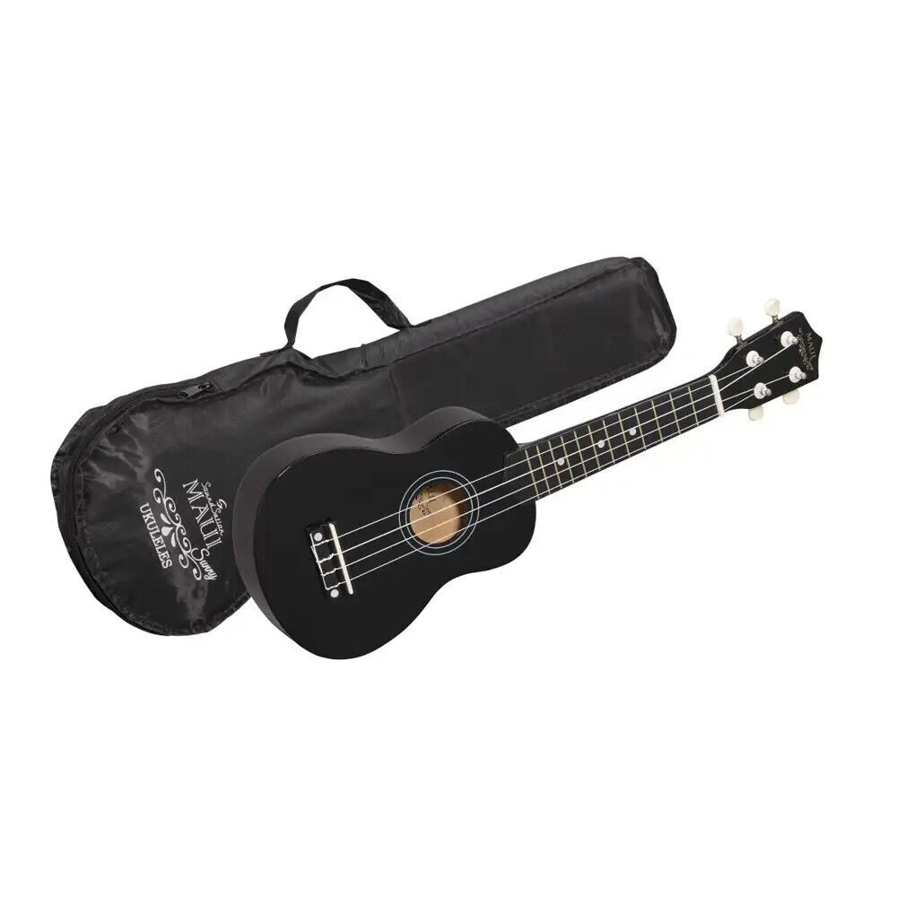 SOUNDSATION MAUI SUNNY 10-BK Ukulele nero per bambini o principianti NUOVO