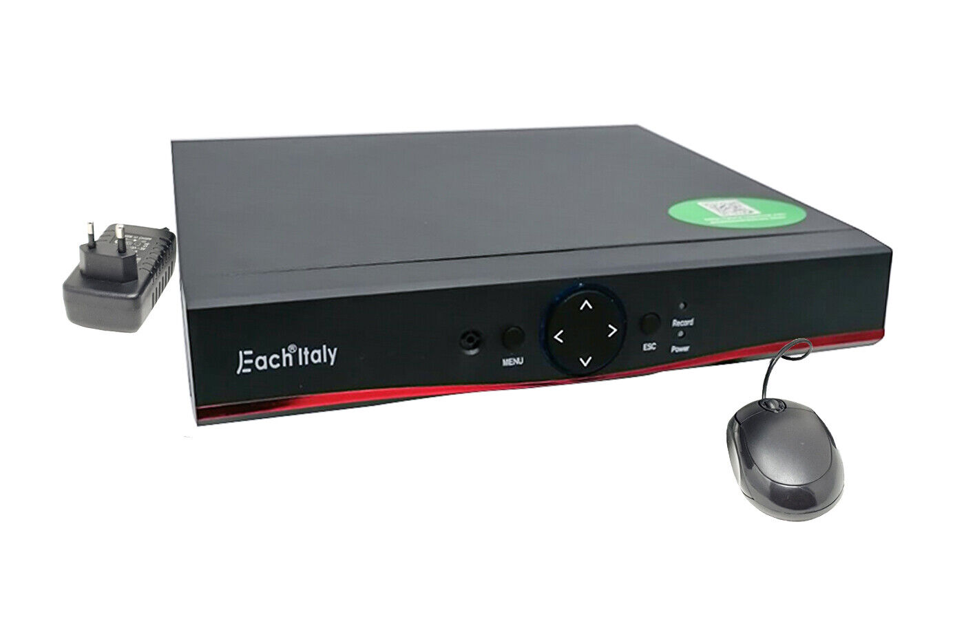 DVR 4 canali 5in1 videosorveglianza 200MPX video recorder 1080P AHD 9004T