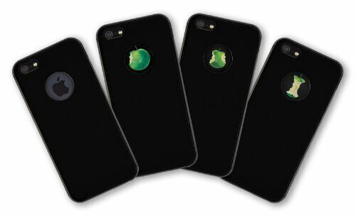 QDOS Buttons Apples Cover Nero (D5l)