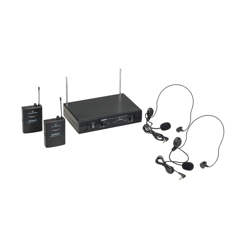 Microfono wireless Doppio Archetto Senza Fili - Soundsation WF-V21PPA Headset 21