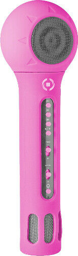 celly Speaker Bluetooth con Microfono Integrato Karaoke Aux Rosa FESTIVALPK