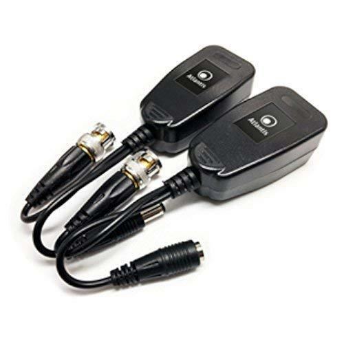 Atlantis AHD Balun Kit RJ-45 A/V Nero - BALUN BNC/POWER KIT - RJ45 ATLANTIS A09-
