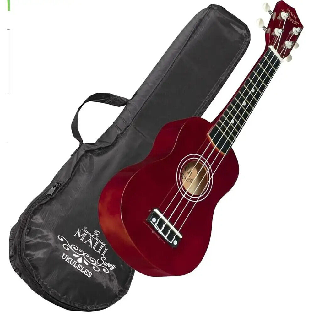 SOUNDSATION MAUI SUNNY 10-BW ukulele per bambini principianti con cover omaggio