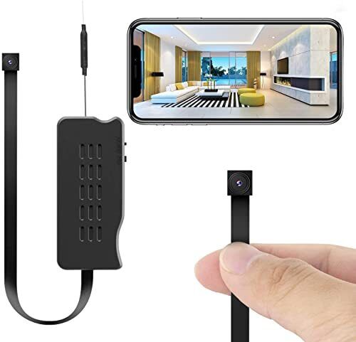 GooSpy Telecamera Spia Nascosta Mini Telecamera di Sicurezza Wireless (t1P)