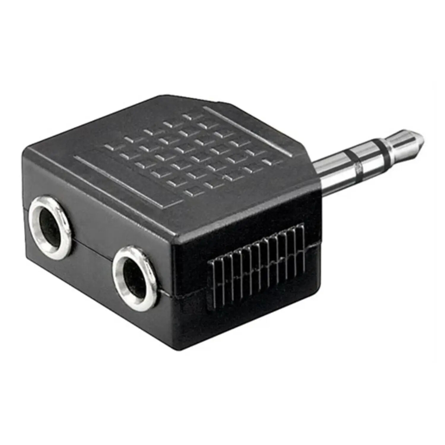 adattatore aux cuffie jack stereo 3.5 mm a 2 x presa 3.5 mm stereo