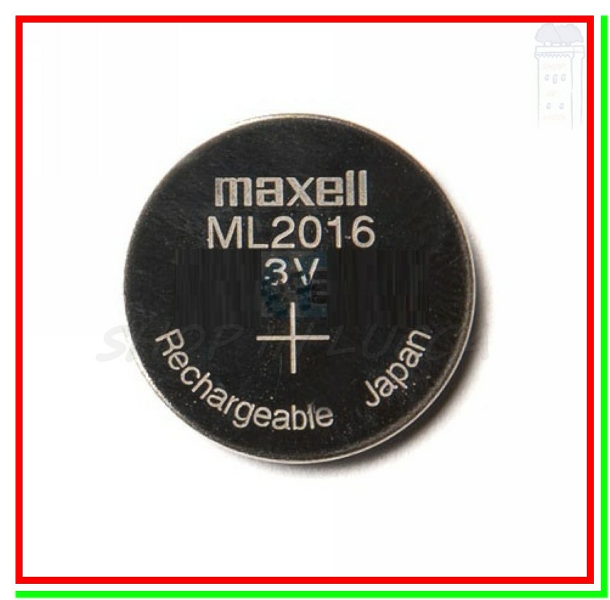 Pila Batteria MAXELL ML2016 Bulk ML 2016 LIR CTL 2016 3v Lithium Ricaricabile