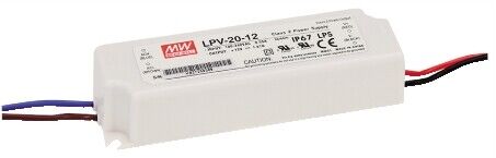 Alimentatore Switching 24v 0,84a 20w Ip67 MEAN WELL 34011453