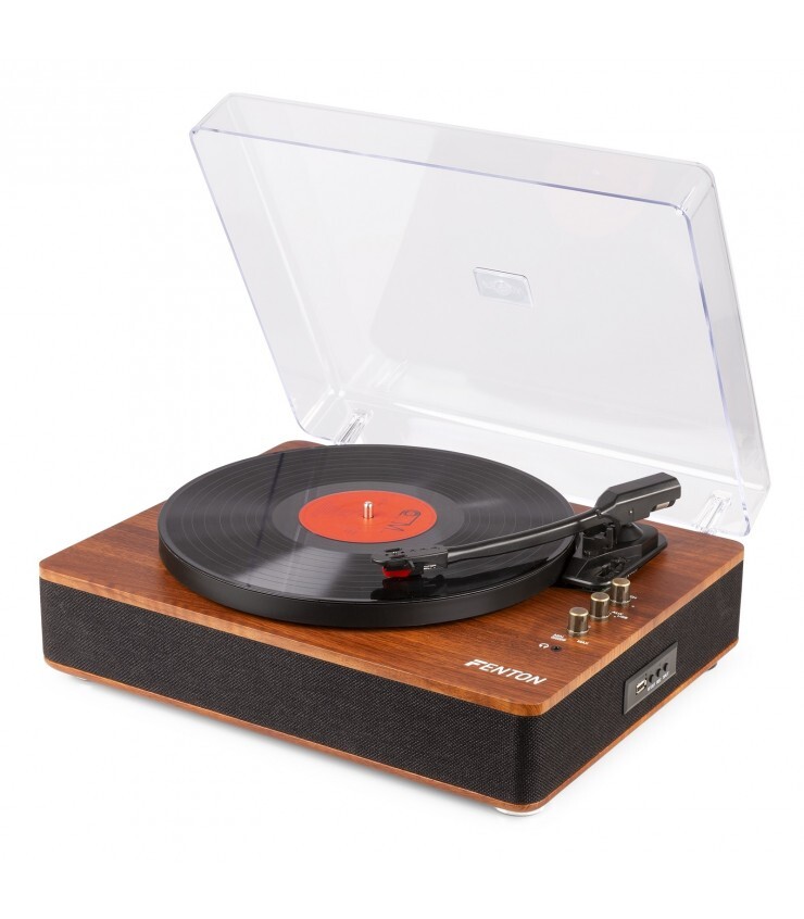 FENTON RP162D RECORD PLAYER HQ BT DARK WOOD