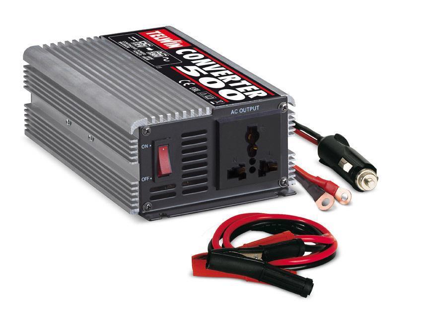 Telwin convertitore di corrente inverter Auto Camper usb 12V 230V Converter 500