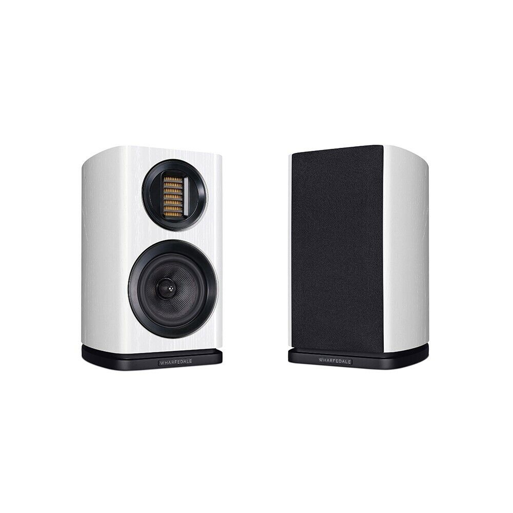 WHARFEDALE EVO 4.1 COPPIA DIFFUSORI BOOKSHELF WHITE NUOVI GARANZIA ITALIA