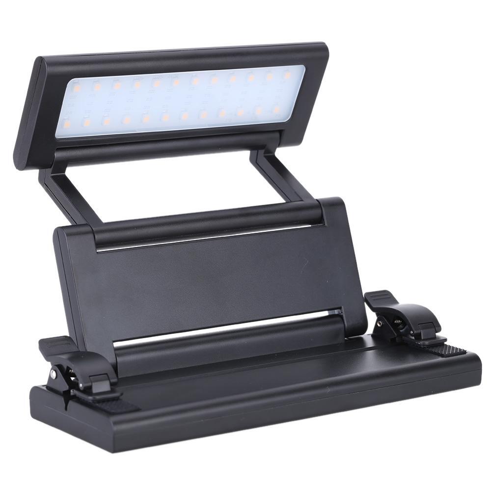F-ZONE FL-9032 LAMPADA RIPIEGABILE A LED DA LEGGIO 24 LED A BETTERIA RICARICABIL