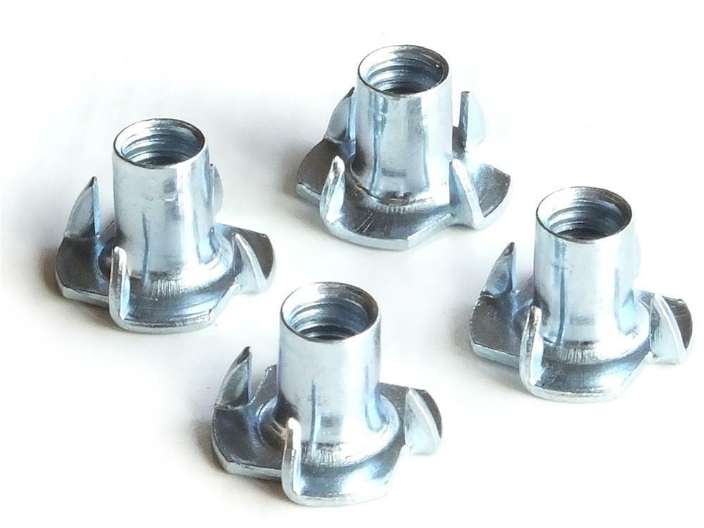 Ricable SM8 - Kit 4 pz. inserto a ragno M8 zincato per Spikes Supporti filetto M