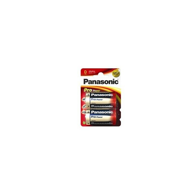 Blister 2 Batterie Torce LR20 Pro Power D - PANASONIC
