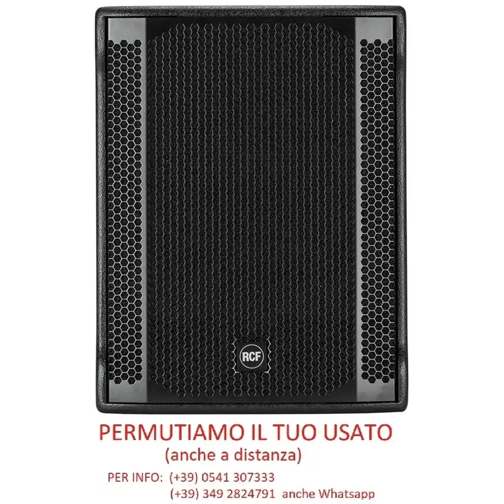 RCF SUB 905-AS II subwoofer bass reflex 15" 1400 watt NUOVO garanzia italiana