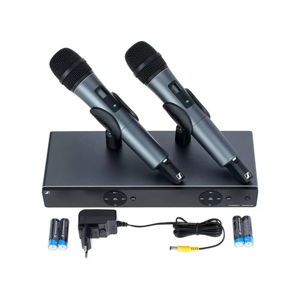 SENNHEISER XSW 1-835 DUAL-A 548-572mhz coppia radio microfoni wireless uhf NUOVI